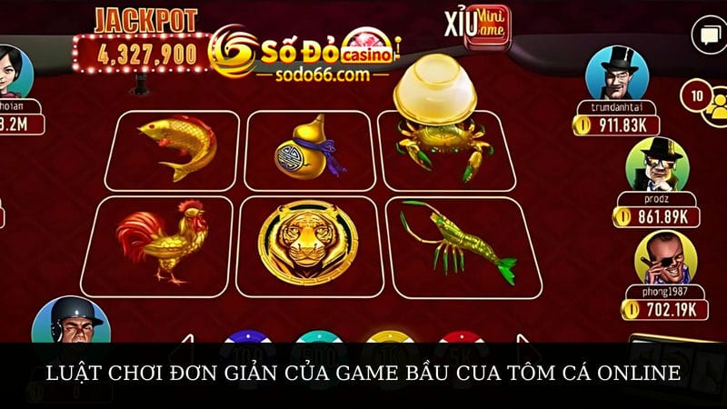 game bầu cua tôm cá online