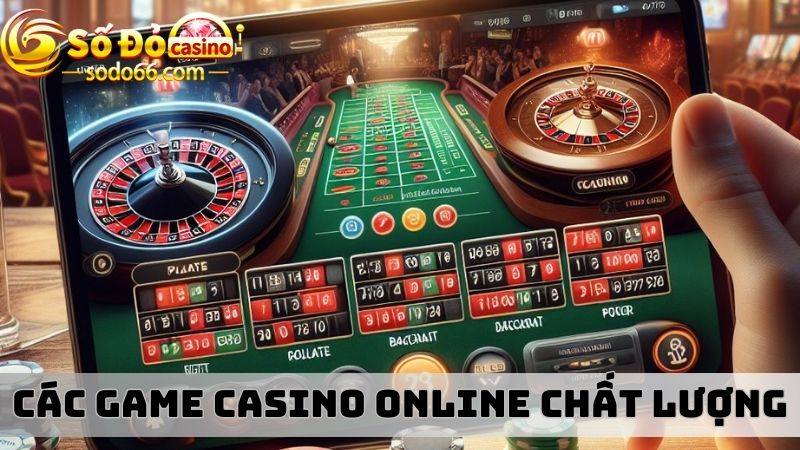 Các thể loại game casino online Sodo66 được yêu thích nhất năm 2024